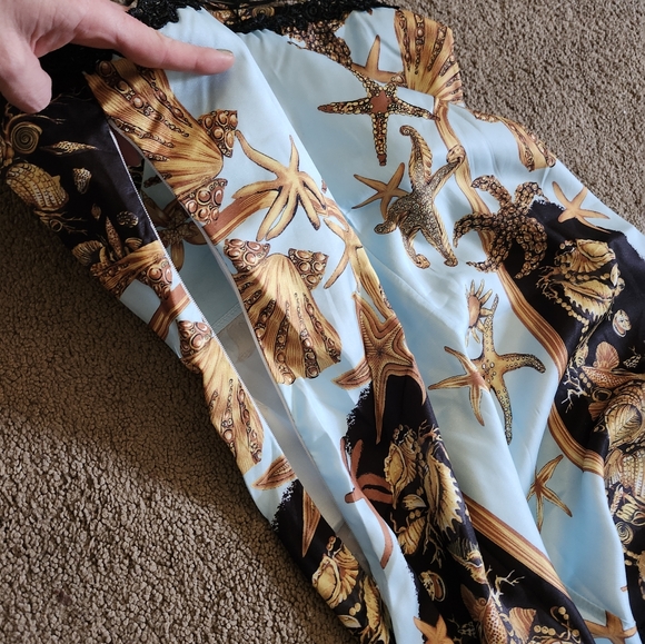 Womens Versace Midlength Seashell Dress - Picture 10 of 10